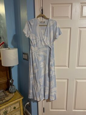 Happy Earth faux wrap dress Happy earth organic cotton